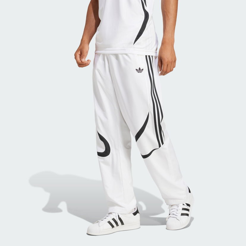 Joggingbukser adidas Performance White Track Pants Hvid | JP1119