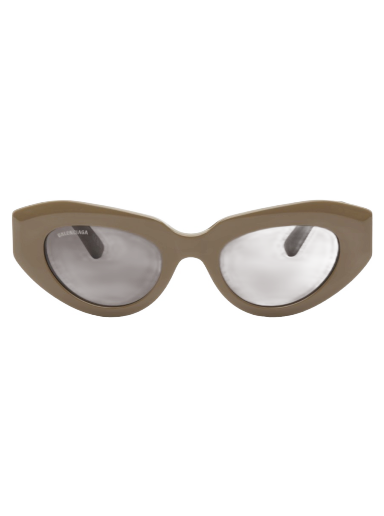 Solbriller Balenciaga Rive Gauche Cat Sunglasses Brun | BB0236S-004