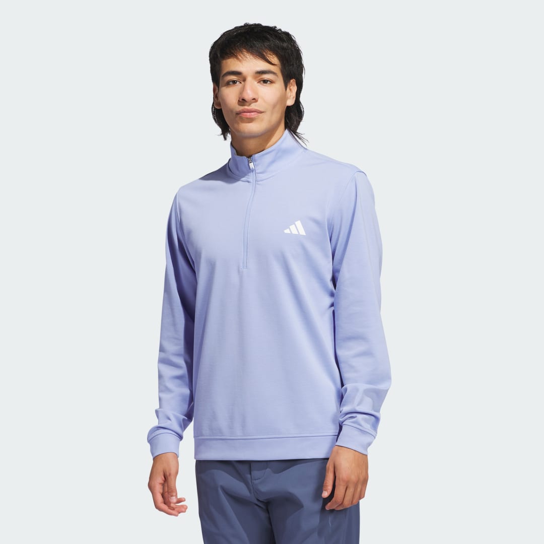 Sweatshirt adidas Performance Elevated 1/4-Zip Blå | IW0500, 0