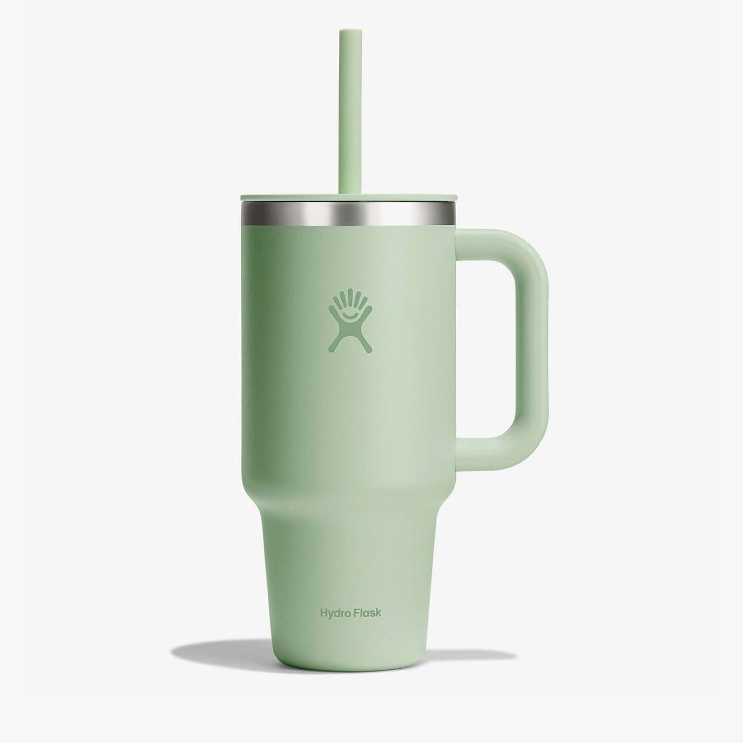 Drikkeflaske Hydro Flask 946ml Travel Tumbler with Handle and Straw Universal Grøn | TT32PSC338, 0