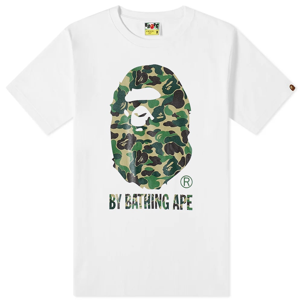 T-shirt BAPE Camo By Bathing Ape Tee Hvid | 001TEI801005M-WHG, 0
