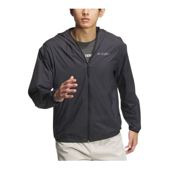 Vindjakke adidas Performance Terrex WIND.RDY Windbreaker Jacket Sort | IW3911