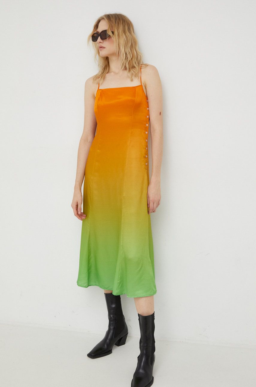 Kjole Samsoe Samsoe Annah Dress Flerfarvet | F22300218, 0