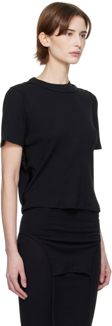 T-shirt Eckhaus Latta Eckhaus Latta Flip T-Shirt Sort | 1204-EL-PS25-A -, 1