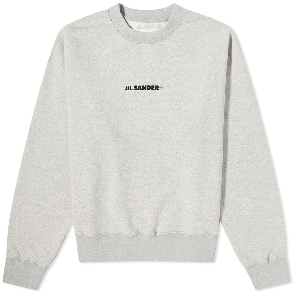 Sweatshirt Jil Sander Logo Crew Sweat Grå | J40GU0001-052, 0