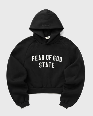 Sweatshirt Fear of God Fleece Raglan Hoodie Sort | 192SP257820FW-861, 1