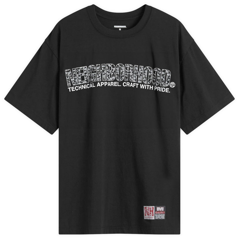T-shirt Neighborhood Subware SS-2 Black T-Shirt Sort | 242PC49N-ST02-BLK
