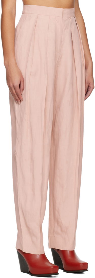 Bukser Stella McCartney Stella McCartney Pleated Trousers Lyserød | 6400643STA49, 1