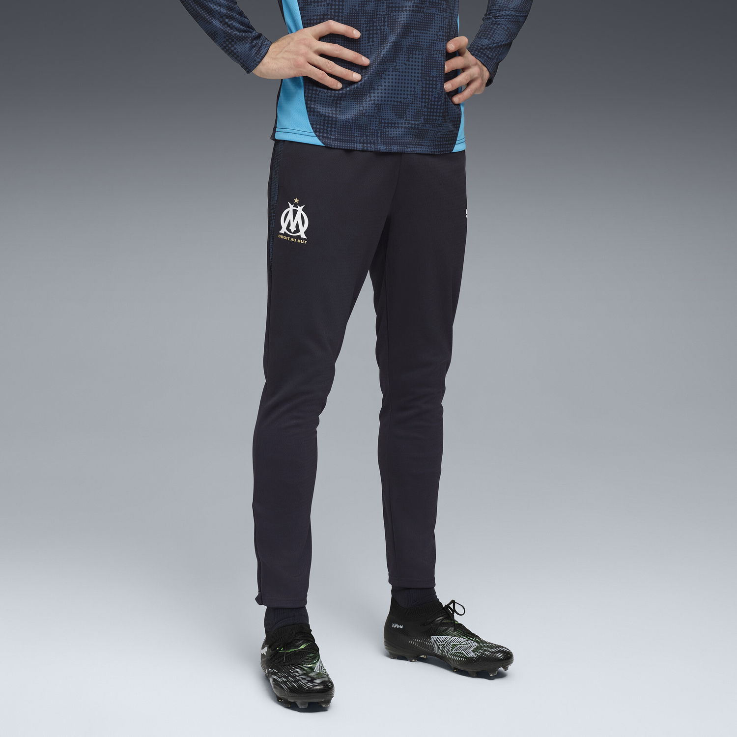 Joggingbukser Puma Olympique de Marseille Men's Training Pants Mørkeblå | 781542_24, 1