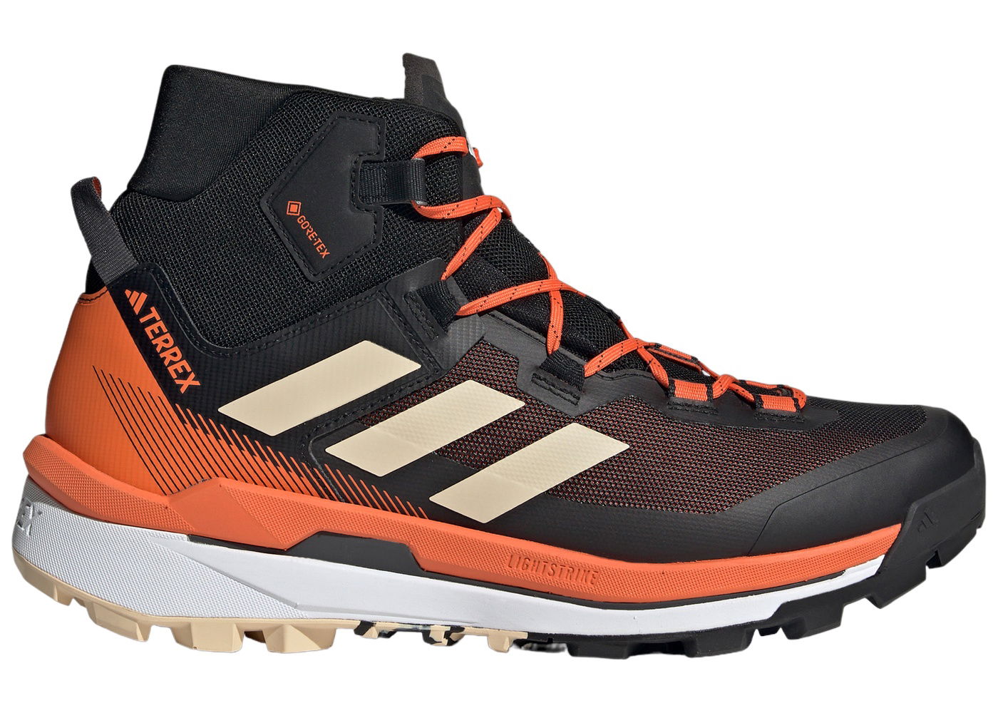 Sneakers og sko adidas Performance Terrex Skychaser Tech Gore-Tex Core Black Sand Strata Impact Orange Sort | GV9034, 0