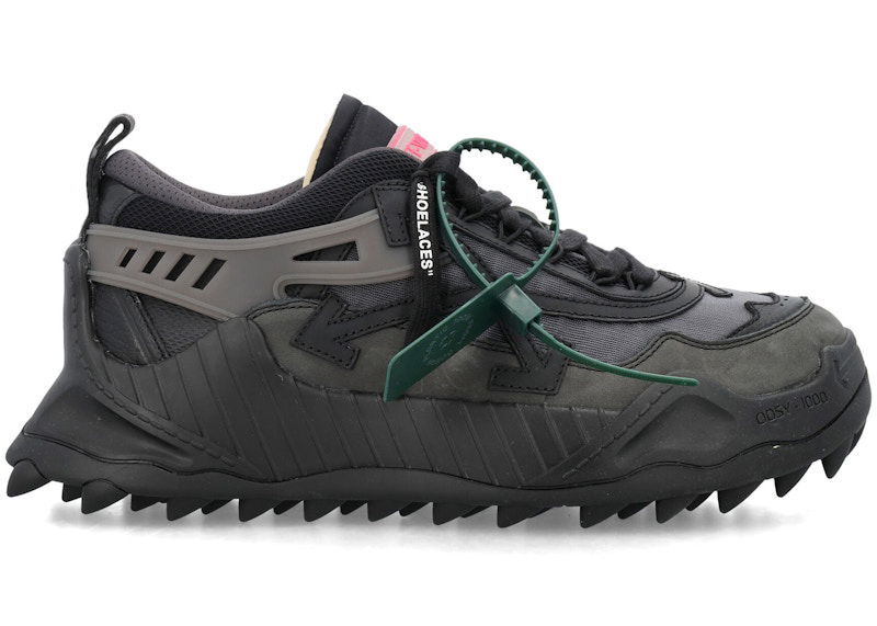 Sneakers og sko Off-White Odsy-1000 Black Fucshia Grey Sort | OMIA139C99FAB0021010, 0