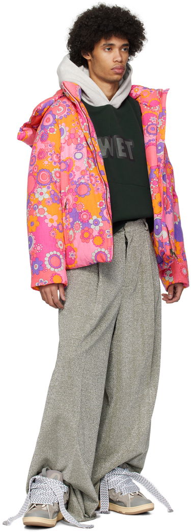 Sweatshirt ERL ERL 'Wet' Print Hoodie Grøn | ERL08T033, 3