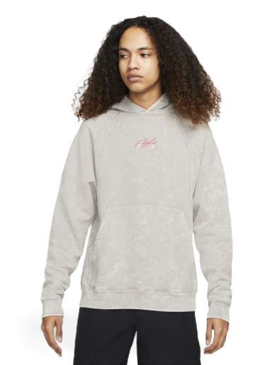 Sweatshirt Jordan Flight Heritage French Terry Pullover Hoodie Grå | DJ0206-016