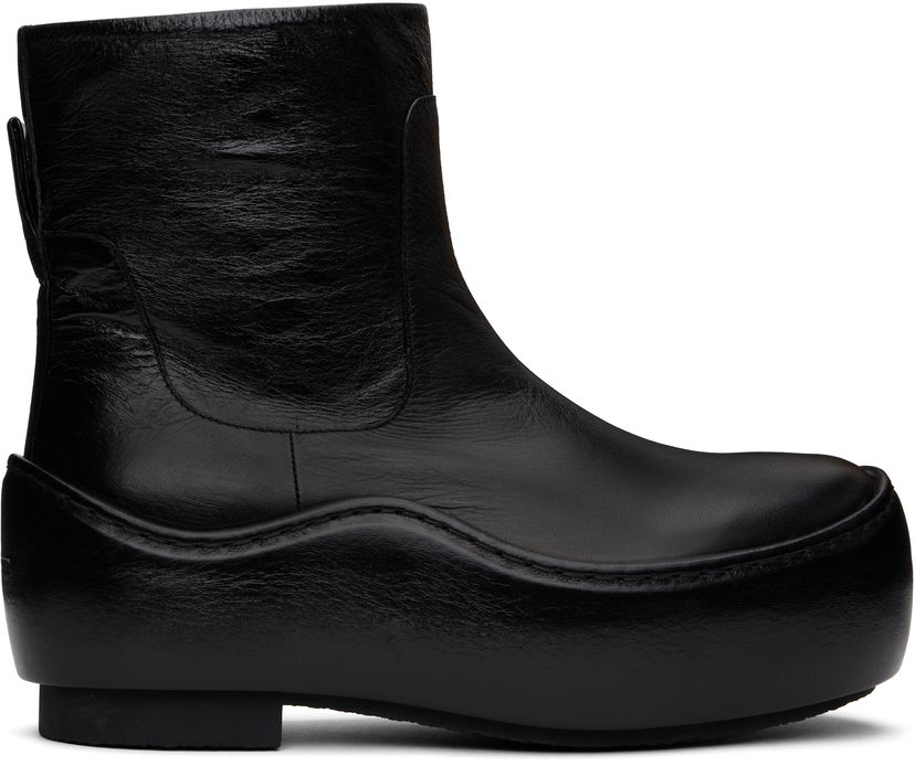 Tøj Jil Sander Jil Sander Ankle Boots Sort | J15WU0084_P8024