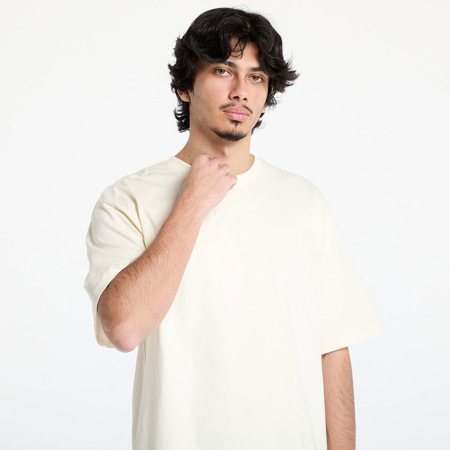 T-shirt Karl Kani Karl Kani Signature Essential Tee Beige | 60300336, 1