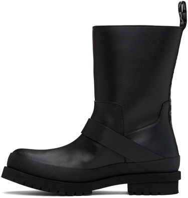 Sneakers og sko Stella McCartney Buckle-Strap Biker Boots Sort | 810435AP00P0, 2