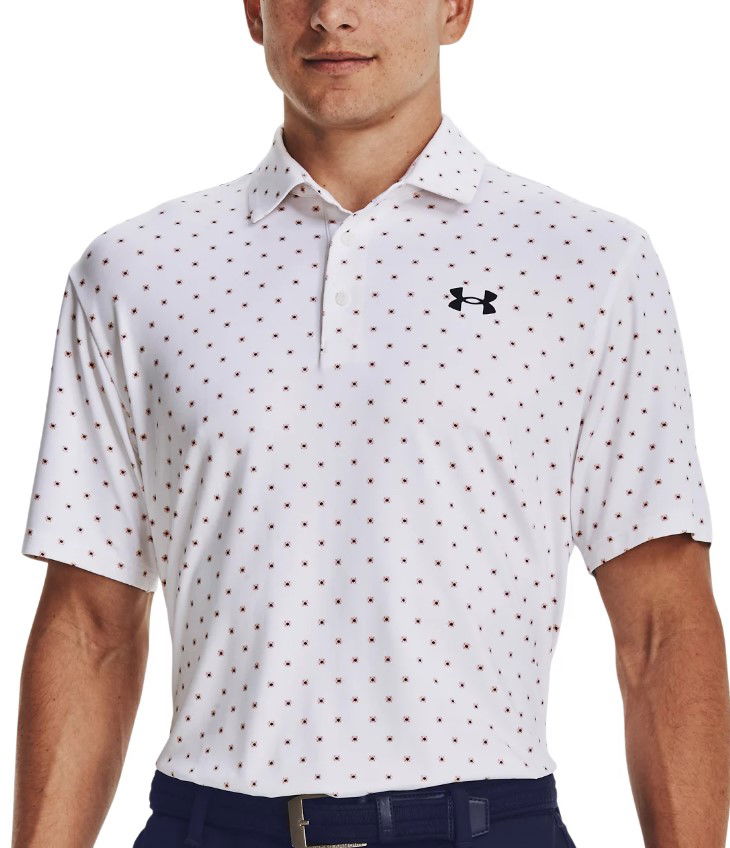 Polo skjorte Under Armour Playoff 3.0 Hvid | 1378677-107, 0