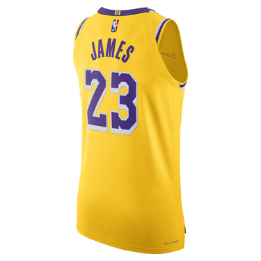 Jersey Nike Dri-FIT ADV NBA Authentic Los Angeles Lakers Icon Edition 2022/23 Gul | DM6028-731, 1