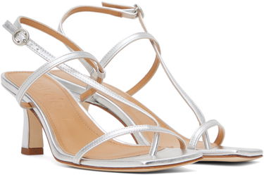 Tilbehør Aeyde Aeyde Elise Heeled Sandals Metalisk | A11-HS-ASTS65CI-0121-920-007, 3