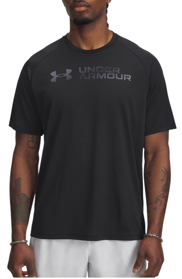 T-shirt Under Armour Tech Reflective Short Sleeve T-Shirt Sort | 6005116-001, 0