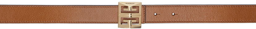 Bælter Givenchy Givenchy Reversible Leather Belt Brun | BB4079B24K222