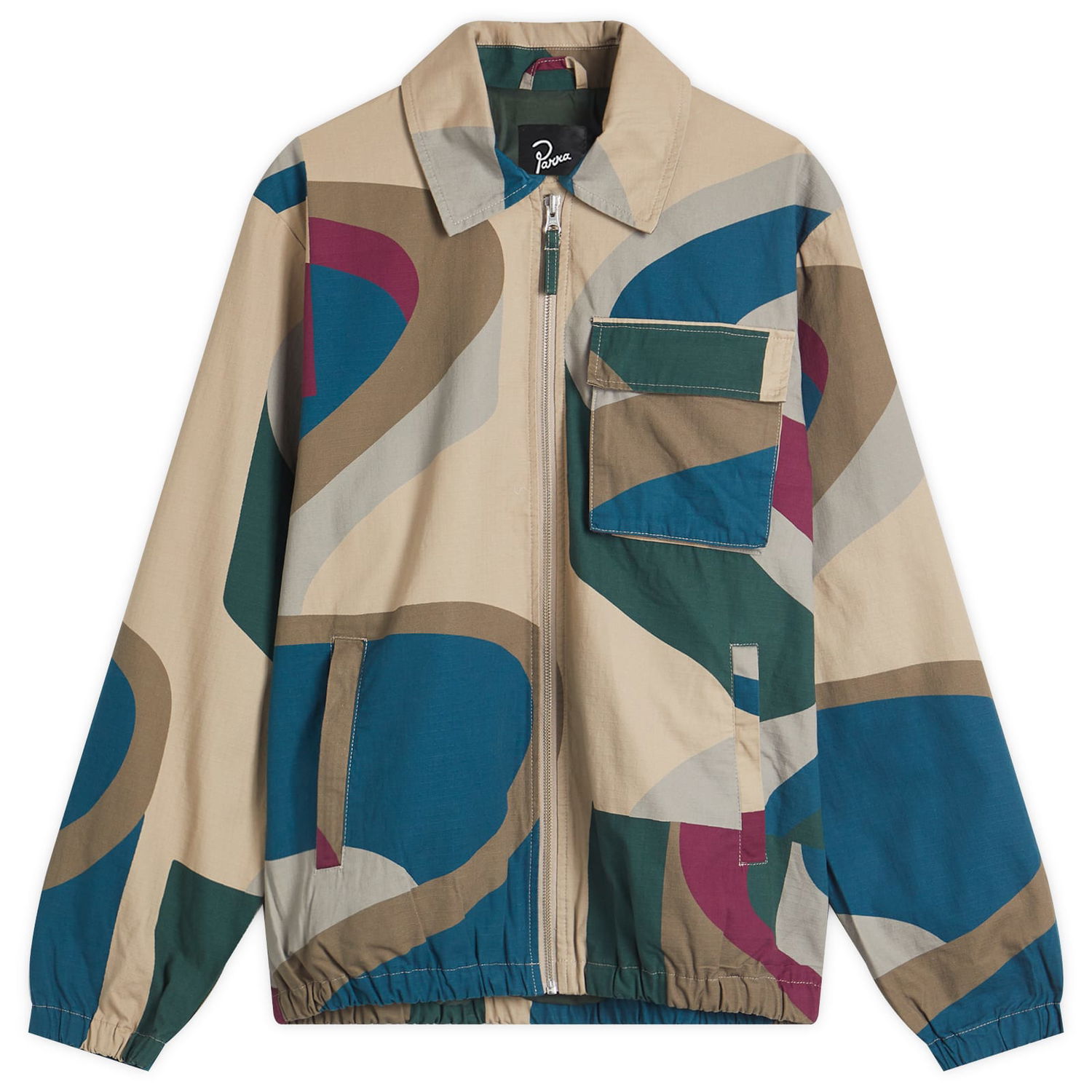 Jakke By Parra Parra The Wall Camo Jacket Flerfarvet | 53350-NTL, 1