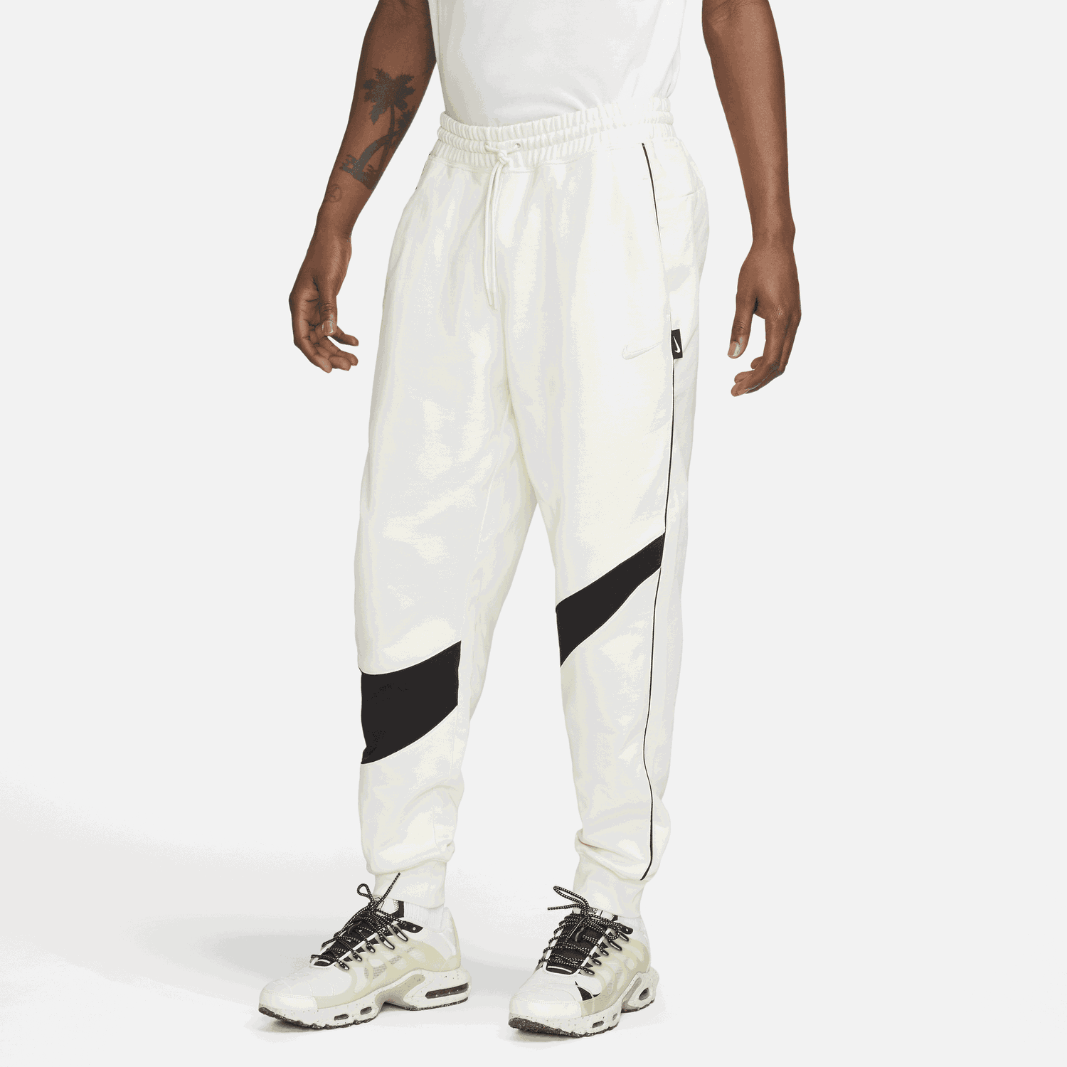 Joggingbukser Nike Swoosh Sweatpants Hvid | DX0564-113, 0