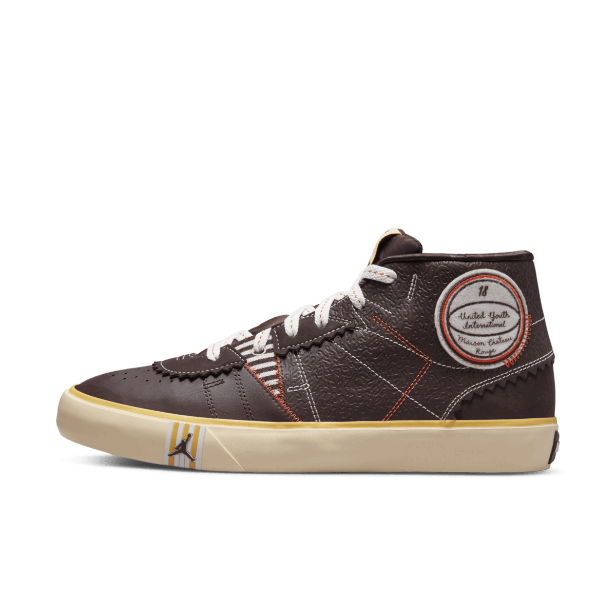 Sneakers og sko Jordan Maison Château x Air Jordan Series Mid "Brown Basalt" Brun | DO5247-212, 0