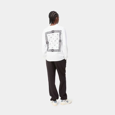 T-shirt Carhartt WIP Paisley T-Shirt Hvid | I032375_00A_06, 2