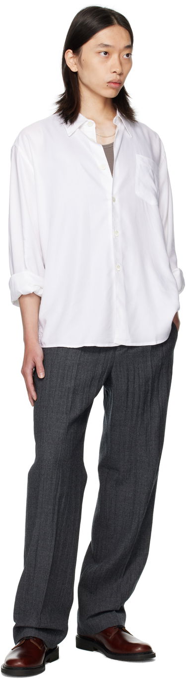Skjorte OUR LEGACY Our Legacy Beyond Button-Up Shirt Hvid | M4252BSW, 4