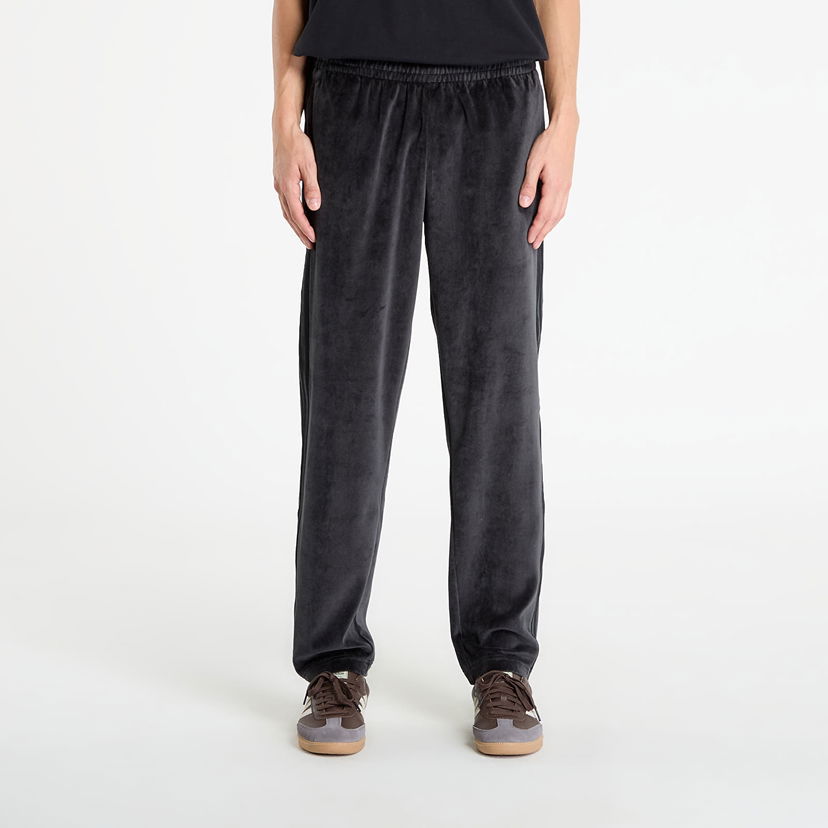 Joggingbukser adidas Originals SST Adicolor Velour Track Pants Sort | JW8377