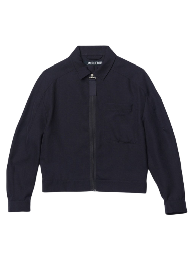 Jakke Jacquemus blouson Linu Lightweight Sort | 226BL013-1116-380