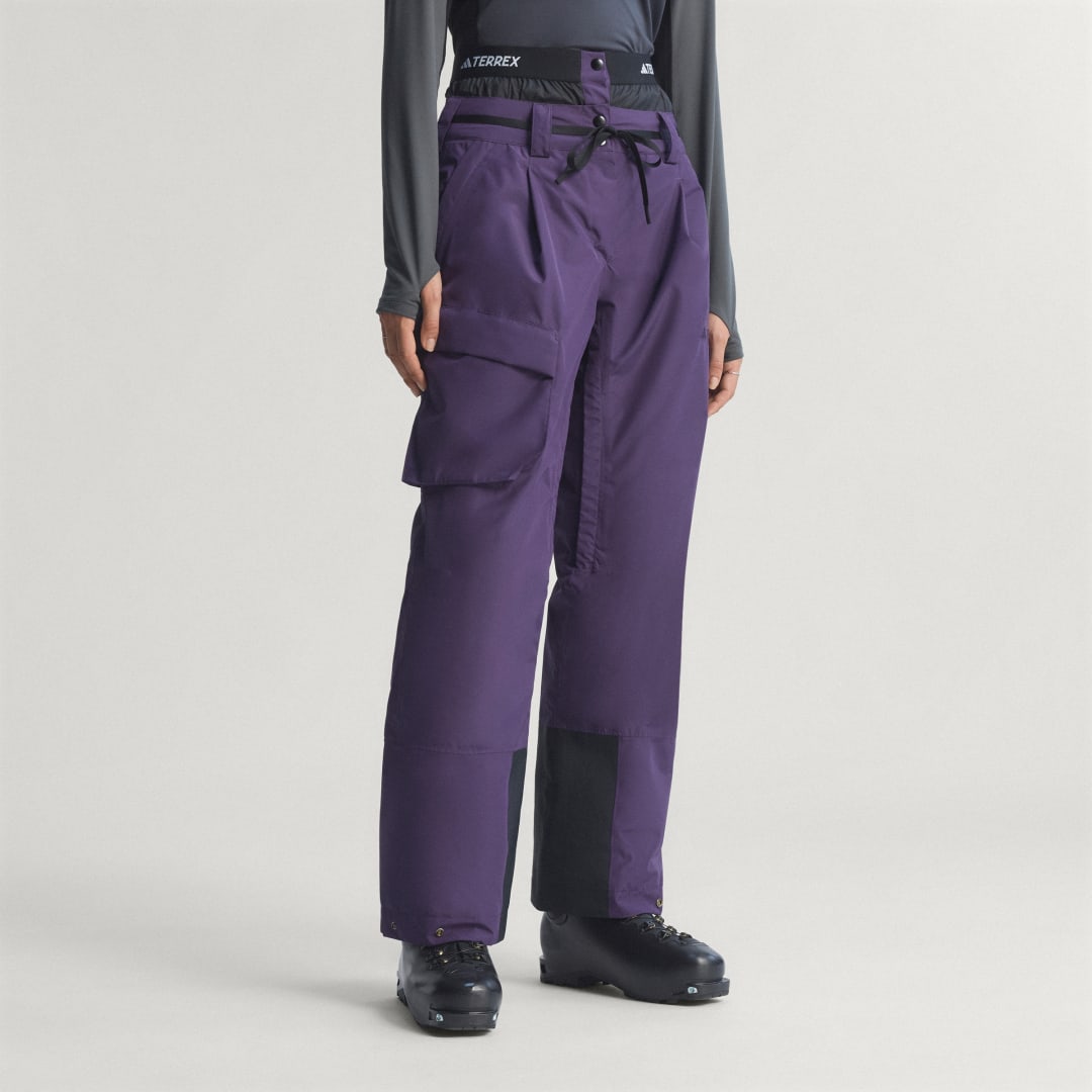 Cargo bukser adidas Performance Xploric 2 Layer Insulated CLIMAPROOF Pants Lilla | JM3035, 0