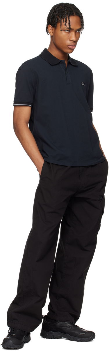 Polo skjorte C.P. Company C.P. Company Tacting Piquet Polo Mørkeblå | 18CMPL130A006263G, 3