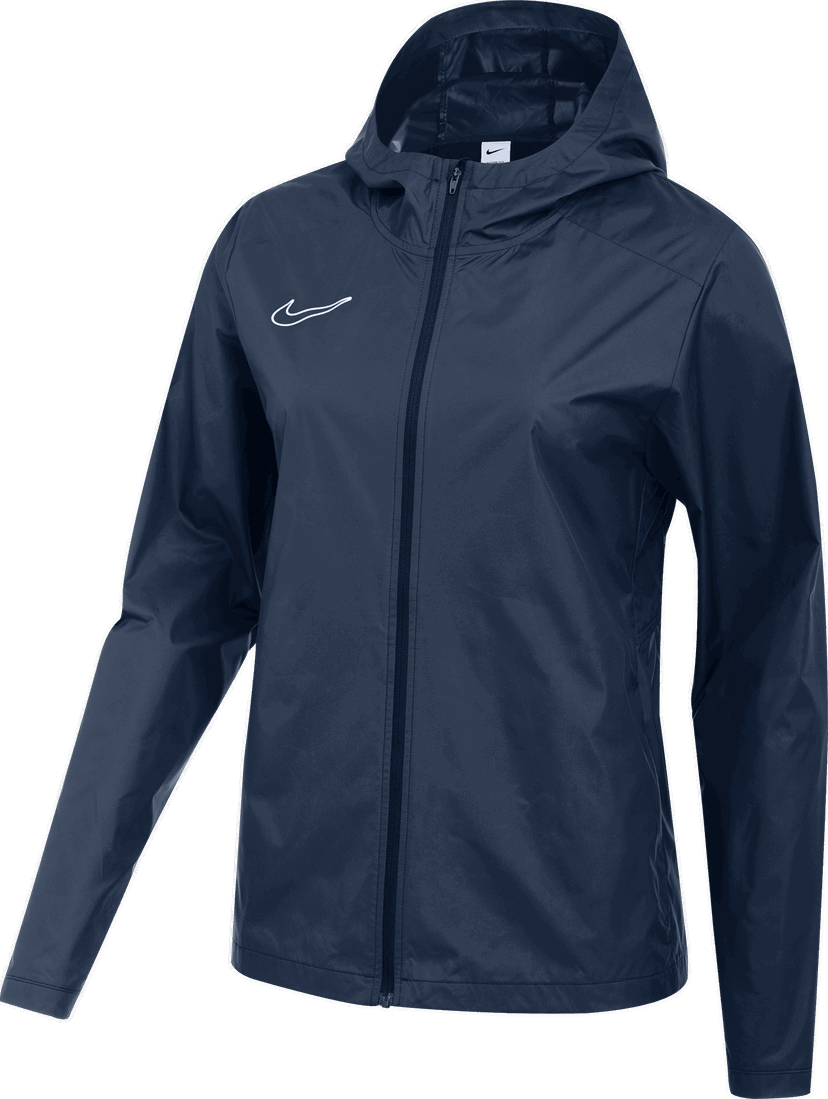Vindjakke Nike Women's Hooded Rain Jacket Mørkeblå | fz9860-410