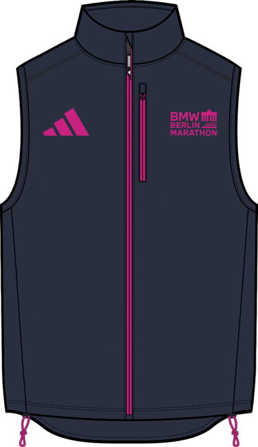Vest adidas Originals adidas BMW Berlin Marathon 2025 Running Vest Mørkeblå | jz6443, 0