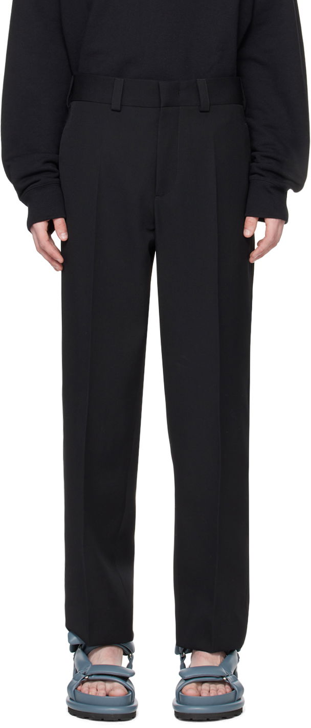 Bukser Jil Sander Creased Trousers Sort | J23KA0003_J40002