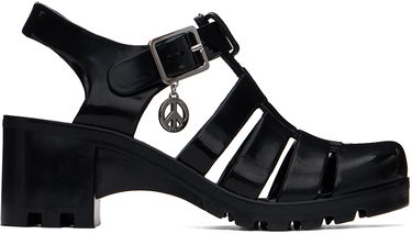 Jeans Moschino Moschino Jeans Jelly Heeled Sandals Sort | 3213 3289, 0