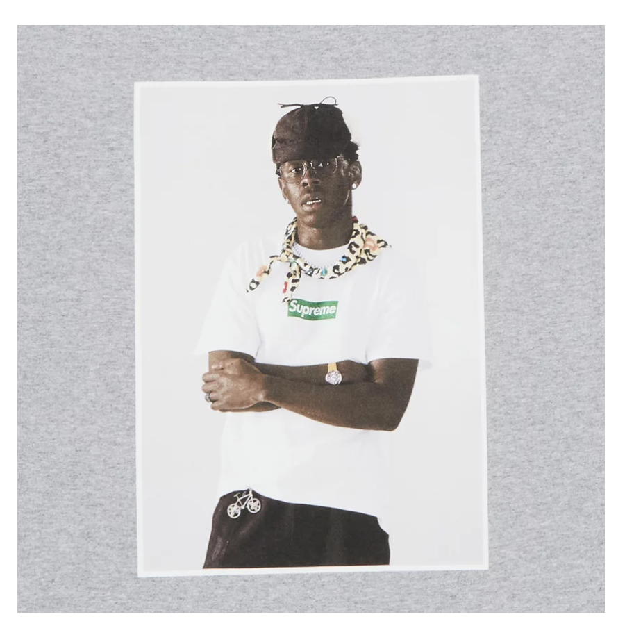 T-shirt Supreme Tyler The Creator Tee Heather Grey Grå | FW24T43 HEATHER GREY, 1
