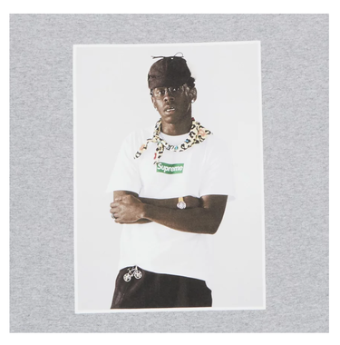 T-shirt Supreme Tyler The Creator Tee Heather Grey Grå | FW24T43 HEATHER GREY, 1