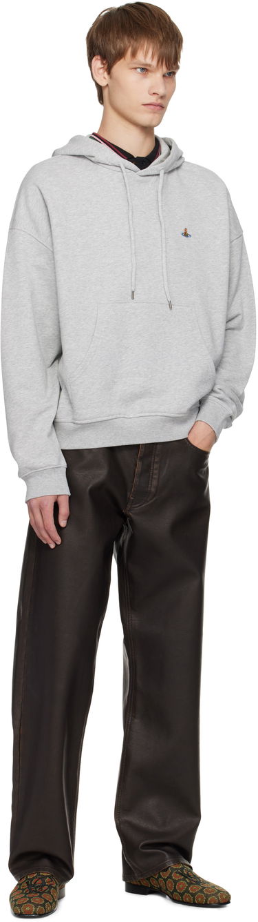 Sweatshirt Vivienne Westwood Vivienne Westwood Ashton Hoodie Grå | 2I01000M-J006O-, 3