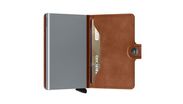 Tegnebog Secrid Miniwallet Vintage Grå | MV-Cognac-Silver, 4