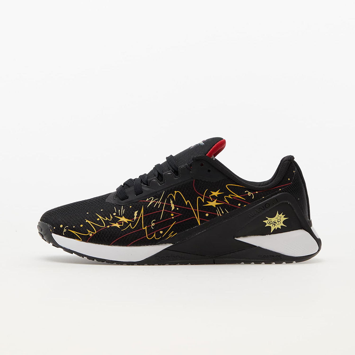 Sneakers og sko Reebok Looney Tunes x Nano X1 "Core Black/White/Marble Gold" Sort | GW4303, 0