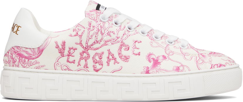 Tøj Versace Versace Underwater Barocco Greca Hvid | 1013568_1A15483