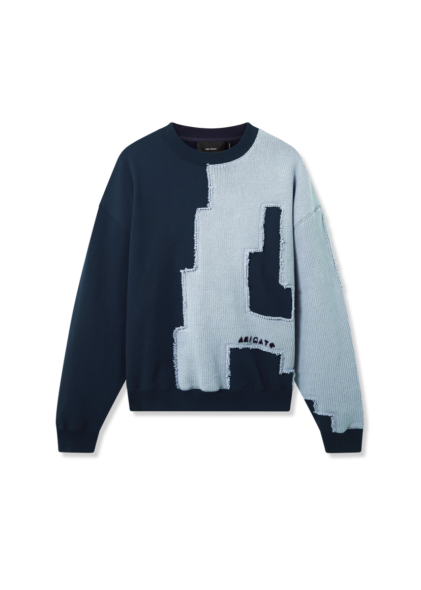 Sweatshirt AXEL ARIGATO Pixel A Crew Neck Sweatshirt Flerfarvet | A3291001