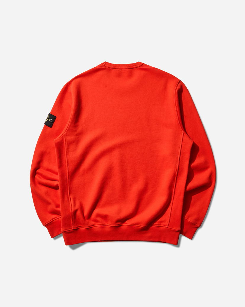 Sweatshirt Stone Island Garment Dyed Crewneck Sweatshirt Rød | K2S15-6100028-S0A20 V0018