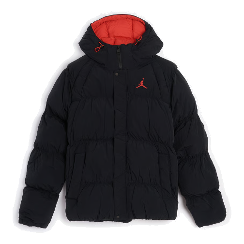 Puffer jakke Jordan Jordan Essential Puffer Jacket Sort | DQ7349-010