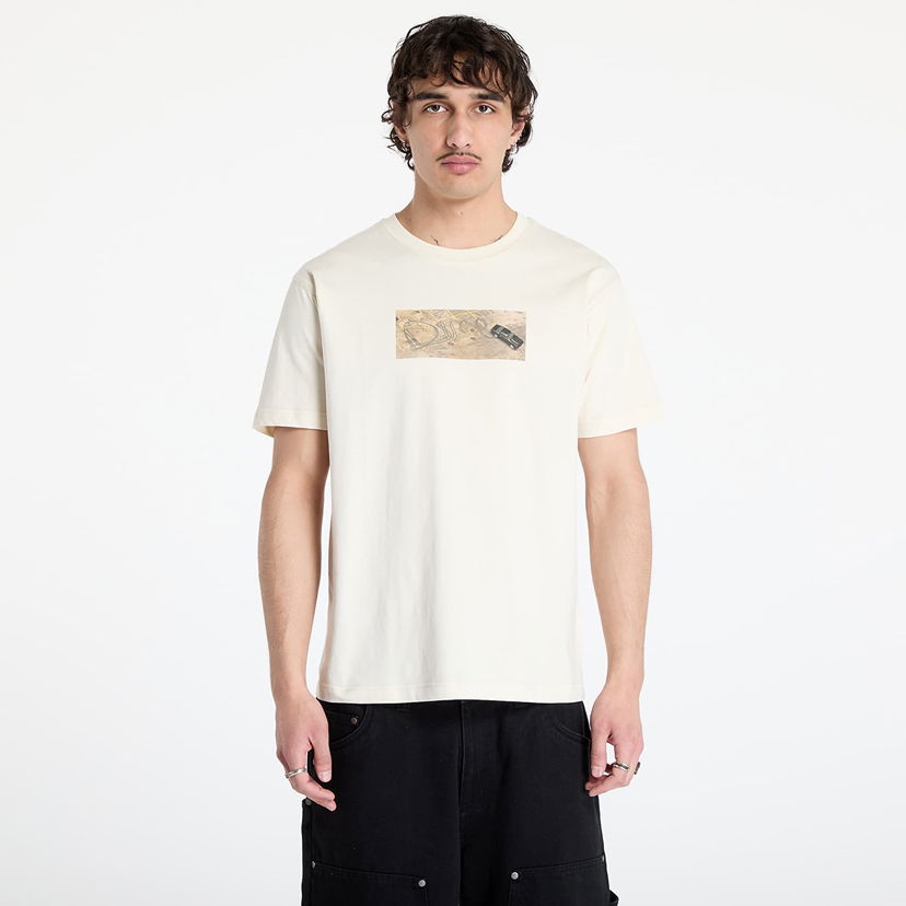 T-shirt Dime DIME Skid T-Shirt Beige | DIME2SP2550NAT