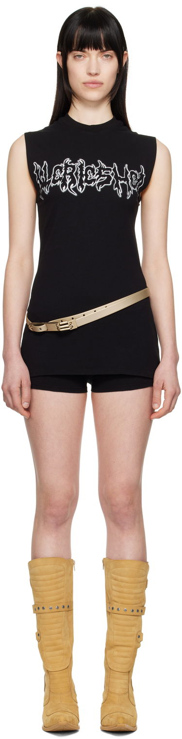 Tanktop 032C 032c Super Bad Jersey Minidress Sort | S25-WRC-2621-050, 0