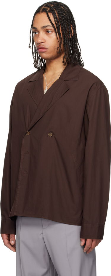 Jakke OUR LEGACY Our Legacy Duo Shirt Jacket Brun | M2252DH, 3